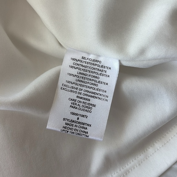 NWOT GB Girls cream dress size 8 - Picture 4 of 8